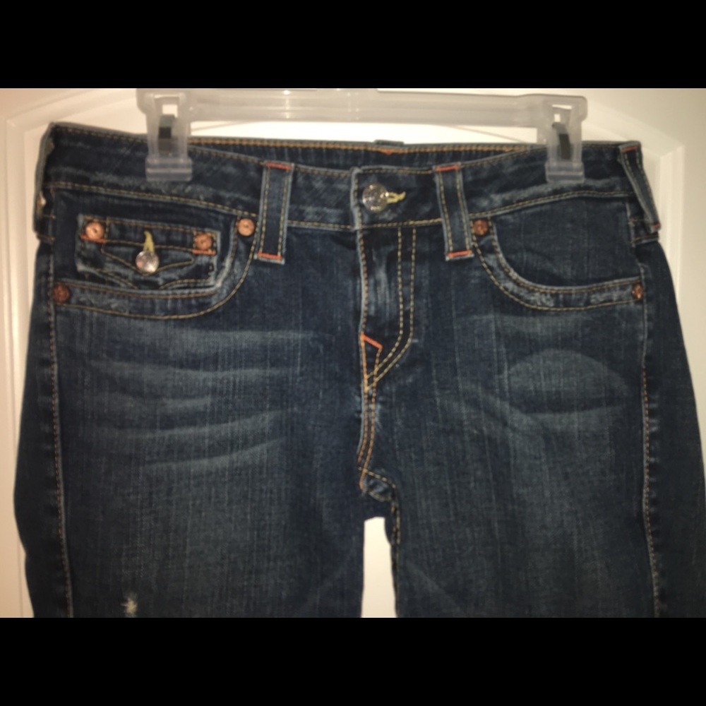 True Religion Cropped Jeans
